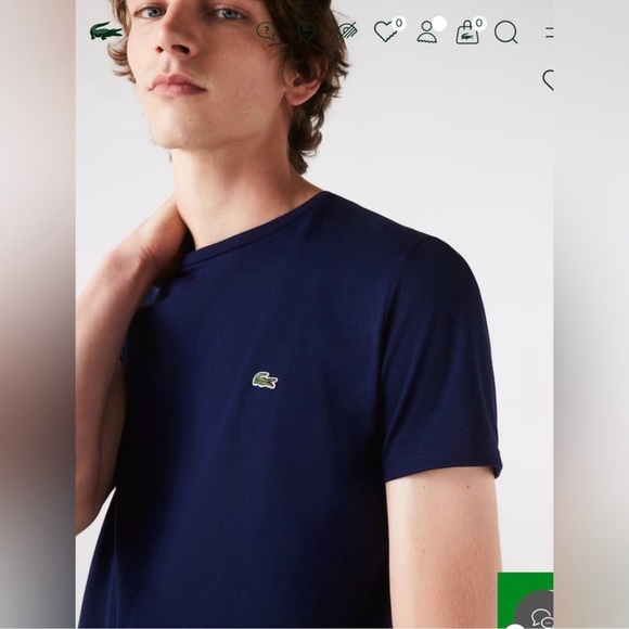 Lactose Men's T-shirt 100% Pima Cotton Regular Fit
Navy Blue Size L - Picture 1 of 11